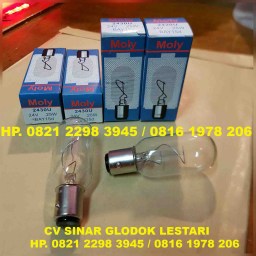 Lampu Navigasi 24V 25W BAY15d Moly